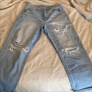 American eagle mom straight jeans
